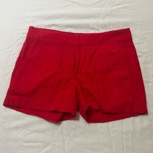 Banana Republic Hampton fit red shorts